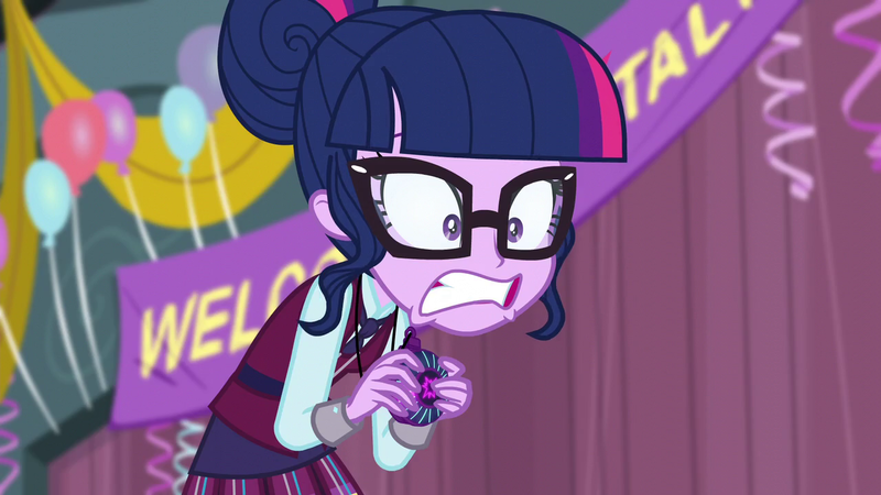 Size: 1280x720 | Tagged: safe, deleted from derpibooru, derpibooru import, screencap, sci-twi, twilight sparkle, equestria girls, friendship games, female, magic capture device, shocked, solo, teeth