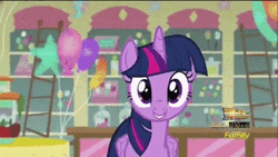 Size: 360x203 | Tagged: safe, derpibooru import, screencap, princess cadance, shining armor, twilight sparkle, twilight sparkle (alicorn), alicorn, pony, the one where pinkie pie knows, adorkable, animated, cute, discovery family logo, dork, eyes closed, female, flapping, grin, mare, open mouth, rearing, smiling, spread wings, squee, twiabetes