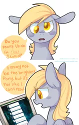 Size: 500x791 | Tagged: safe, artist:buljong, derpibooru import, derpy hooves, pegasus, pony, ask doctor whooves, ask, female, mare, tumblr