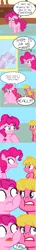 Size: 1500x10478 | Tagged: artist:oneovertwo, awkward, cherry berry, comic, derpibooru import, faic, no, personal space invasion, pinkie pie, safe, squishy cheeks, the one where pinkie pie knows, uncomfortable