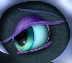 Size: 2880x2520 | Tagged: artist:crazyaniknowit, close-up, derpibooru import, extreme close up, eye, lidded eyes, nightmare moon, reflection, safe, solo