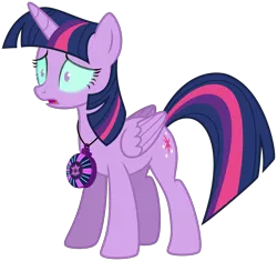 Size: 5000x4699 | Tagged: safe, artist:missgoldendragon, derpibooru import, twilight sparkle, twilight sparkle (alicorn), pony, equestria girls, friendship games, .svg available, absurd resolution, corrupted, corrupted twilight sparkle, device, magic capture device, open mouth, ponyscape, role reversal, simple background, solo, transparent background, vector