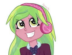 Size: 510x390 | Tagged: safe, artist:apple-jazzy, derpibooru import, lemon zest, equestria girls, friendship games, portrait, solo