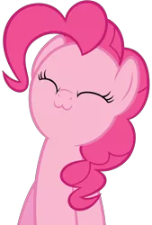 Size: 4060x6000 | Tagged: :3, absurd resolution, artist:slb94, cute, derpibooru import, diapinkes, eyes closed, pinkie pie, safe, simple background, solo, transparent background, vector