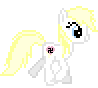 Size: 98x88 | Tagged: safe, artist:anonymous, derpibooru import, oc, oc:aryanne, unofficial characters only, earth pony, pony, animated, aryanbetes, backwards swastika, cute, desktop ponies, female, heart, nazi, pixel art, simple background, solo, swastika, transparent background, walking