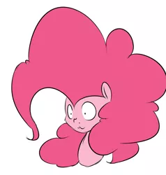 Size: 1405x1477 | Tagged: :3, artist:color-spark, derpibooru import, impossibly large mane, pinkie pie, ponk, safe, solo