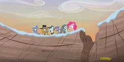 Size: 854x432 | Tagged: cloudy quartz, derpibooru import, family, hearthbreakers, igneous rock pie, limestone pie, marble pie, maud pie, pie family, pie sisters, pie twins, pinkie pie, quartzrock, safe, screencap, sisters, twins, varying degrees of want