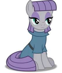 Size: 3429x4000 | Tagged: absurd resolution, artist:dashiesparkle, clothes, derpibooru import, hearthbreakers, maud pie, ponyscape, safe, simple background, sitting, solo, .svg available, transparent background, vector