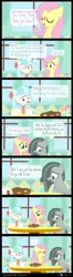 Size: 700x2660 | Tagged: artist:dm29, coco pommel, comic, derpibooru import, donut, fluttershy, hearthbreakers, marble pie, safe, shy, the council of shy ponies, yay