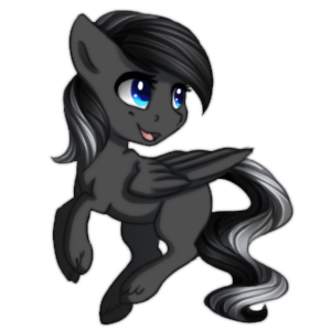 Size: 300x300 | Tagged: safe, artist:silentwulv, derpibooru import, oc, oc:shadow, unofficial characters only, pegasus, pony, blue eyes, commission, femboy, male, simple background, solo, transparent background