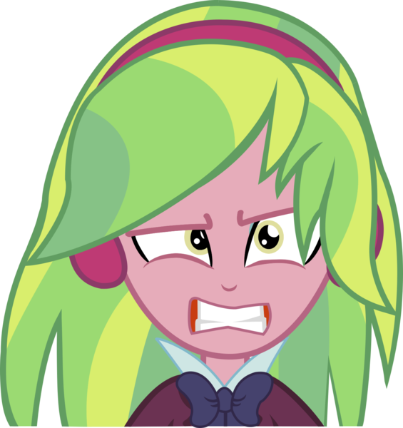 Size: 1341x1425 | Tagged: safe, artist:digiradiance, artist:mirai-digi, artist:starblast33, derpibooru import, lemon zest, equestria girls, friendship games, angry, bowtie, bust, clothes, crystal prep academy, crystal prep academy uniform, crystal prep shadowbolts, female, headphones, image, png, school uniform, simple background, solo, transparent background, vector