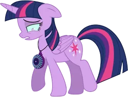 Size: 8000x6100 | Tagged: safe, artist:caliazian, derpibooru import, twilight sparkle, twilight sparkle (alicorn), pony, equestria girls, friendship games, absurd resolution, adobe illustrator, corrupted, corrupted twilight sparkle, looking down, magic capture device, possessed, raised hoof, role reversal, simple background, solo, transparent background, vector, walking