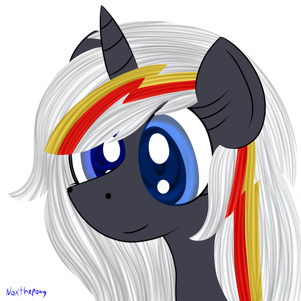 Size: 2500x2500 | Tagged: safe, artist:asknoxthepony, derpibooru import, oc, oc:velvet remedy, unofficial characters only, pony, unicorn, fallout equestria, female, portrait, solo