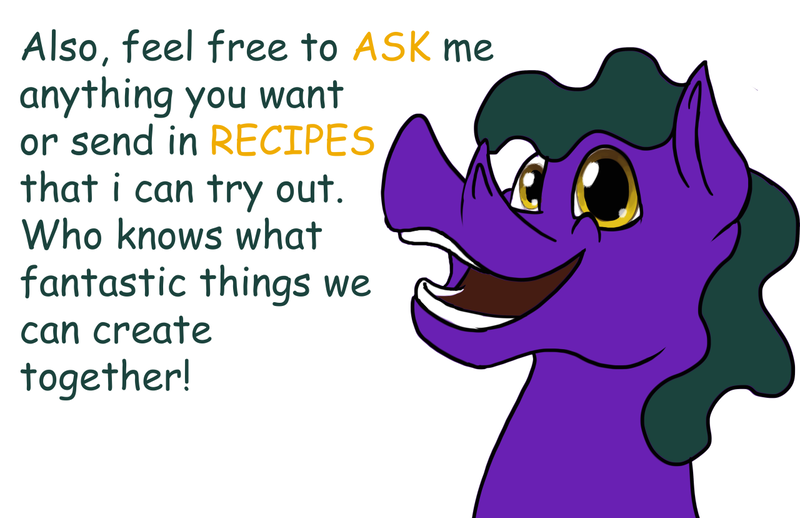 Size: 1280x828 | Tagged: artist:xormak, blog, bust, comic sans, derpibooru import, disembodied head, oc, oc:mustardpopsicle, safe, simple background, solo, text, unofficial characters only, white background