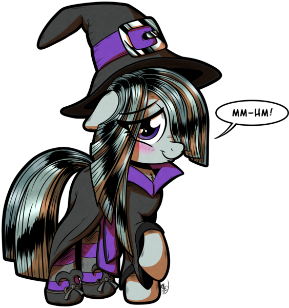 Size: 7153x7611 | Tagged: absurd resolution, artist:gray--day, clothes, costume, cute, derpibooru import, marblebetes, marble pie, safe, simple background, socks, solo, striped socks, transparent background, witch