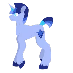 Size: 1936x1936 | Tagged: safe, artist:keelotama, derpibooru import, oc, oc:polar shield, unofficial characters only, pony, unicorn, digital art, male, offspring, parent:flash sentry, parent:twilight sparkle, parents:flashlight, solo