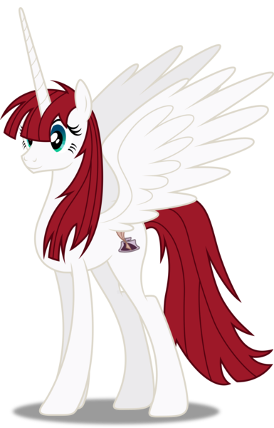 Size: 3212x5000 | Tagged: safe, artist:dashiesparkle, artist:zutheskunk edits, derpibooru import, oc, oc:fausticorn, unofficial characters only, alicorn, pony, .svg available, absurd resolution, alicorn oc, ponyscape, simple background, solo, transparent background, vector