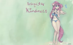 Size: 1512x945 | Tagged: anthro, artist:dahliabee, babydoll, belly button, blue underwear, bra, breasts, clothes, derpibooru import, fluttershy, frilly underwear, lingerie, negligee, open mouth, panties, pegasus, ribbon, solo, suggestive, underwear, wallpaper