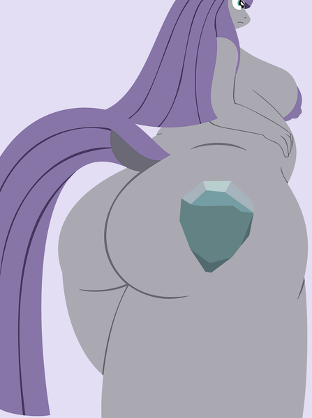 Size: 4000x5371 | Tagged: anthro, artist:phyll, ass, bbw, boulder buns, breasts, busty maud pie, chubby, cutie mark, derpibooru import, fat, female, maud pie, nipples, nudity, questionable, rock bottom, sideboob, solo, solo female, the ass was fat