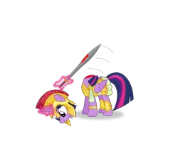 Size: 6897x6349 | Tagged: artist needed, semi-grimdark, derpibooru import, twilight sparkle, twilight sparkle (alicorn), alicorn, pony, unicorn, absurd resolution, accidental death, armor, athena sparkle, blood, death, decapitated, decapitation, female, levitation, magic, mare, oops, severed head, simple background, solo, suicide, sword, telekinesis, transparent background, vector, weapon