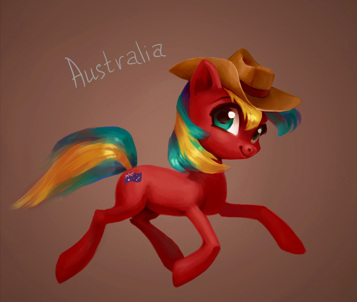 Size: 1672x1417 | Tagged: artist:holivi, australia, derpibooru import, nation ponies, oc, ponified, safe, solo, unofficial characters only