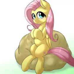 Size: 1000x1000 | Tagged: artist:ushiro no kukan, derpibooru import, fluttershy, safe, solo