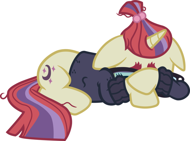 Size: 2640x1959 | Tagged: safe, artist:davidsfire, derpibooru import, moondancer, unicorn, amending fences, clothes, crying, cute, dancerbetes, floppy ears, prone, simple background, solo, sweater, transparent background, vector