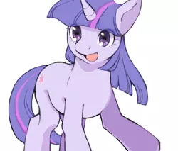 Size: 600x510 | Tagged: artist:hiza take, derpibooru import, open mouth, pixiv, safe, simple background, solo, twilight sparkle, white background