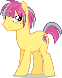 Size: 4425x5500 | Tagged: safe, artist:xebck, derpibooru import, sour sweet, ponified, equestria girls, friendship games, absurd resolution, bitter sweet, equestria girls ponified, freckles, rule 63, simple background, solo, transparent background, vector