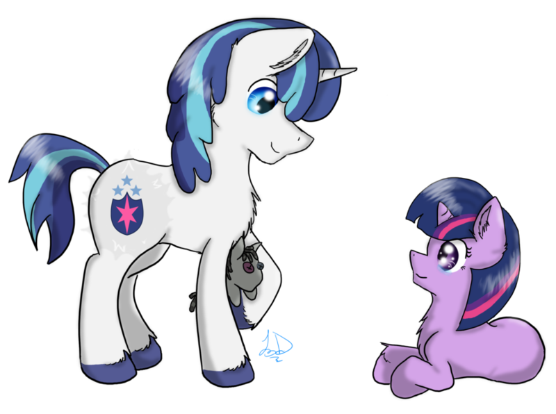 Size: 900x670 | Tagged: artist:lyx-d, derpibooru import, fluffy, safe, shining armor, siblings, smarty pants, twilight sparkle