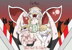 Size: 2372x1640 | Tagged: artist:abariacloud, crying, derpibooru import, donquixote doflamingo, donquixote homing, donquixote rosinante, one piece, ponified, semi-grimdark, spoilers for another series, younger