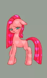 Size: 540x888 | Tagged: artist:yukutamil, derpibooru import, pinkamena diane pie, pinkie pie, safe, solo