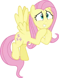 Size: 4565x6000 | Tagged: absurd resolution, artist:slb94, cute, derpibooru import, fluttershy, safe, simple background, smiling, solo, the hooffields and mccolts, transparent background, vector