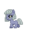 Size: 100x102 | Tagged: animated, artist:sharkgal321, cute, derpibooru import, desktop ponies, filly, foal, limabetes, limestone pie, pixel art, safe, solo, sprite, trotting, walking, younger