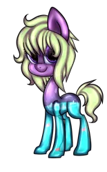 Size: 1194x1920 | Tagged: safe, artist:pinipy, derpibooru import, oc, unofficial characters only, aquine, fish, original species, pony, female, glass, solo, transparent flesh, water