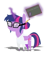 Size: 744x1052 | Tagged: safe, artist:longct18, derpibooru import, sci-twi, twilight sparkle, twilight sparkle (alicorn), ponified, alicorn, pony, clothes, equestria girls ponified, female, glasses, mare, pointy ponies, science, scitwilicorn, simple background, solo, white background