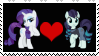 Size: 99x56 | Tagged: artist:pinkiepieisworstpony, coloratura, derpibooru import, deviantart stamp, female, lesbian, rara, rarara, rarararara, rarity, safe, shipping, the mane attraction