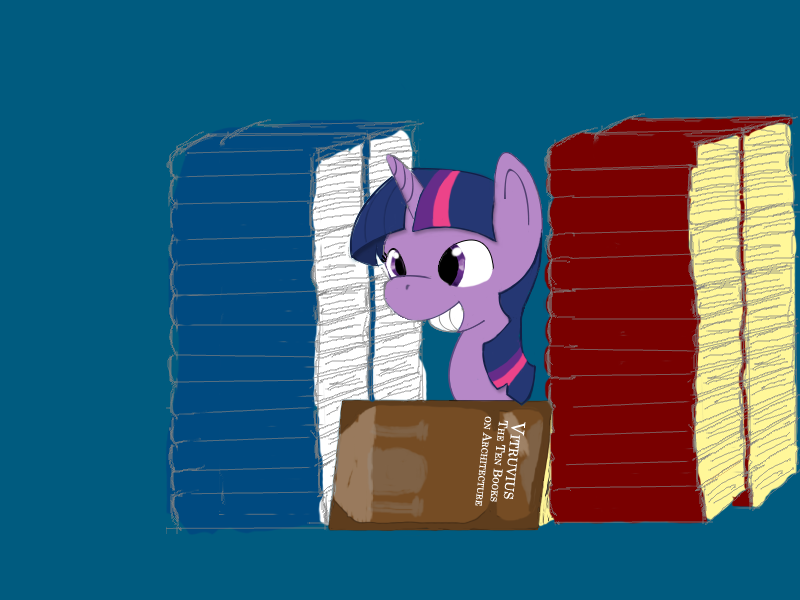 Size: 800x600 | Tagged: 8chan, book, book fort, derpibooru import, /pone/, safe, solo, twilight sparkle