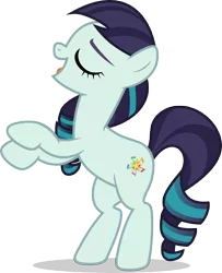 Size: 9000x11093 | Tagged: safe, artist:luckreza8, derpibooru import, edit, vector edit, coloratura, pony, the mane attraction, .svg available, absurd resolution, bipedal, eyes closed, inkscape, nude edit, open mouth, rara, simple background, singing, solo, the magic inside, transparent background, vector