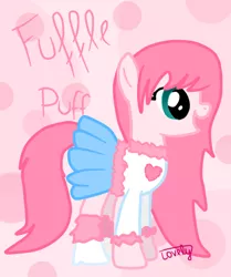 Size: 546x652 | Tagged: safe, artist:princesslovelypony, derpibooru import, oc, oc:fluffle puff, unofficial characters only, pony, equestria girls, equestria girls outfit, solo