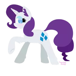 Size: 900x900 | Tagged: safe, artist:vanillaswirl6, derpibooru import, rarity, simple background, solo, transparent background