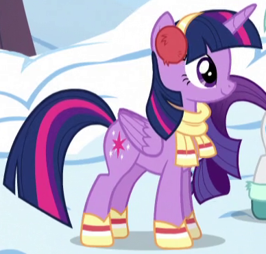 Size: 388x371 | Tagged: safe, derpibooru import, screencap, rarity, twilight sparkle, twilight sparkle (alicorn), alicorn, pony, tanks for the memories, boots, clothes, cropped, cute, earmuffs, female, mare, outfit catalog, scarf, solo focus, twiabetes, winter outfit