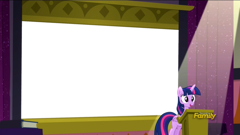 Size: 1920x1080 | Tagged: safe, derpibooru import, edit, edited screencap, screencap, twilight sparkle, twilight sparkle (alicorn), alicorn, pony, the cutie re-mark, discovery family logo, exploitable, exploitable meme, female, mare, meme, solo, template, twilight sparkle's presentation, twilight sparkle's slide