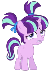 Size: 3778x5000 | Tagged: safe, artist:mixiepie, derpibooru import, starlight glimmer, pony, unicorn, the cutie re-mark, absurd resolution, cute, female, filly, filly starlight glimmer, glimmerbetes, hnnng, paint tool sai, simple background, solo, that was fast, transparent background, younger