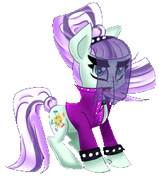 Size: 970x1079 | Tagged: safe, artist:partylikeanartist, derpibooru import, coloratura, the mane attraction, animated, bouncing, chibi, clothes, countess coloratura, cute, heart eyes, jacket, ponytail, rarabetes, simple background, solo, transparent background, veil, wingding eyes