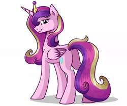 Size: 1240x1042 | Tagged: artist:rubywave32, derpibooru import, princess cadance, safe, simple background, solo, white background