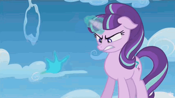 Size: 600x337 | Tagged: safe, derpibooru import, edit, screencap, spike, starlight glimmer, twilight sparkle, twilight sparkle (alicorn), alicorn, pony, the cutie re-mark, animated, cliffhanger, female, magic, mare, to be continued, what if