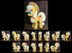 Size: 3841x2803 | Tagged: applejack, artist:fireflytwinkletoes, derpibooru import, irl, photo, plushie, saddle bag, safe, solo