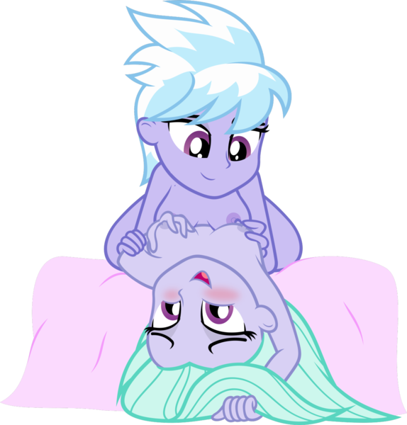 Size: 1280x1337 | Tagged: questionable, artist:zacatron94, derpibooru import, cloudchaser, flitter, equestria girls, blushing, breasts, equestria girls-ified, female, incest, lesbian, nipples, nudity, pegacest, shipping, show accurate, show accurate porn, siblings, simple background, sisters, transparent background, twincest, twins, vector