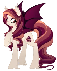 Size: 1811x2232 | Tagged: safe, artist:cayfie, derpibooru import, oc, oc:autumn cast, unofficial characters only, bat pony, pony